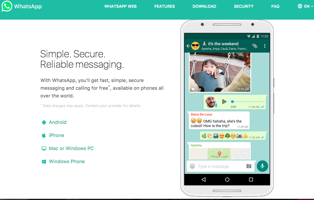 Whatsapp web for android free download